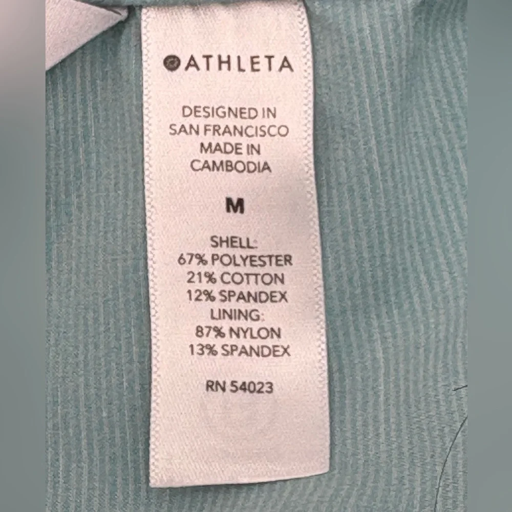 Athleta‎ Marin Board Shorts Teal Swim Shorts Medium 5” Inseam - Picture 14 of 15